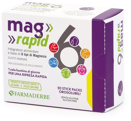 MAG 6 RAPID 20 STICK DA 1,5 G - Farmacia Murachelli Di Putelli dr. Giovanni