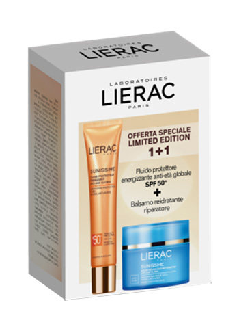 LIERAC SUNISSIME VISAGE SPF 50 40 ML + BAUME APRES SOLEIL 40 ML - Farmacia Murachelli Di Putelli dr. Giovanni