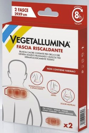 VEGETALLUMINA FASCIA RISCALDANTE 2 PEZZI - Farmacia Murachelli Di Putelli dr. Giovanni