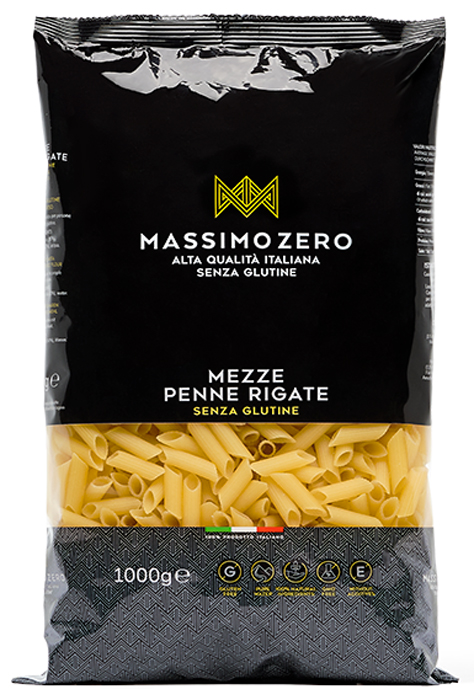 MASSIMO ZERO MEZZE PENNE RIGATE 1 KG - Farmacia Murachelli Di Putelli dr. Giovanni