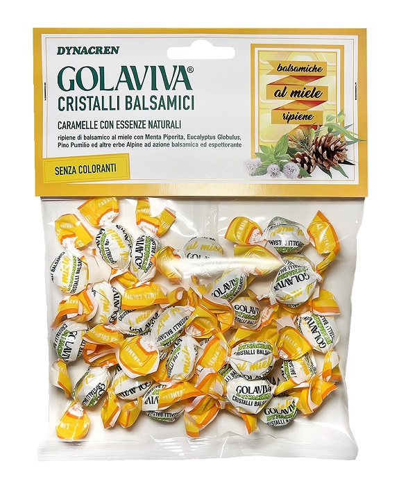 GOLAVIVA CRISTALLI BALSAMICI MIELE 70 G - Farmacia Murachelli Di Putelli dr. Giovanni
