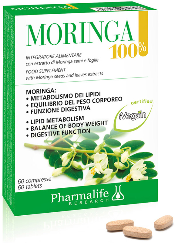 MORINGA 100% 60 COMPRESSE - Farmacia Murachelli Di Putelli dr. Giovanni