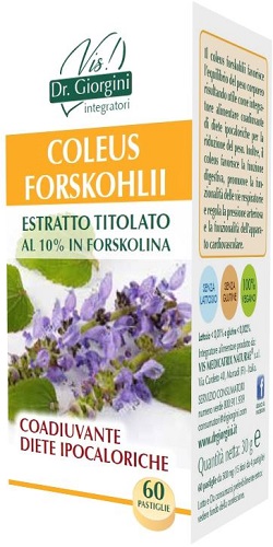 COLEUS FORSKOHLII ESTRATTO TITOLATO 60 PASTIGLIE - Farmacia Murachelli Di Putelli dr. Giovanni