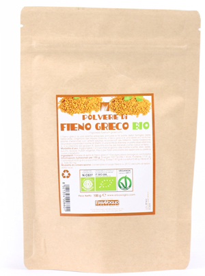 FIENO GRECO POLVERE BIO 100 G - Farmacia Murachelli Di Putelli dr. Giovanni