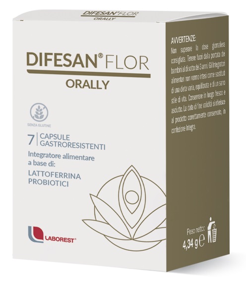 DIFESAN FLOR ORALLY 7 CAPSULE - Farmacia Murachelli Di Putelli dr. Giovanni