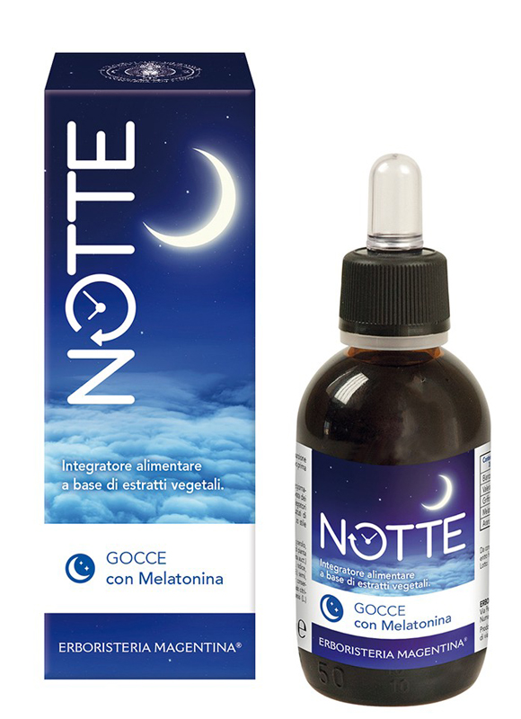 NOTTE MELATONINA GOCCE 50 ML - Farmacia Murachelli Di Putelli dr. Giovanni