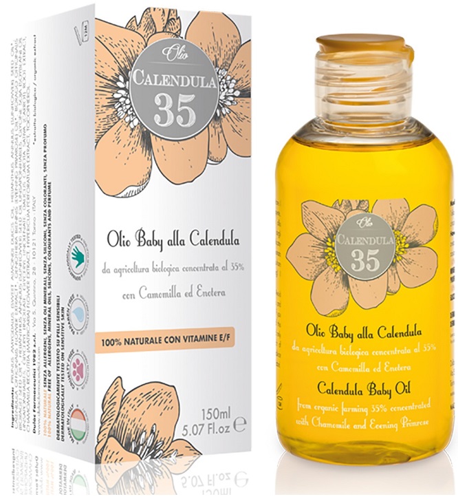 CALENDULA 35 OLIO BABY 150 ML - Farmacia Murachelli Di Putelli dr. Giovanni