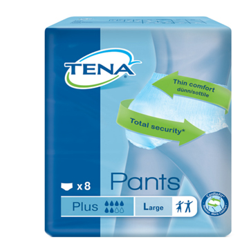 PANNOLONE PULL-UP TENA PANTS PLUS TAGLIA LARGE 8 PEZZI - Farmacia Murachelli Di Putelli dr. Giovanni