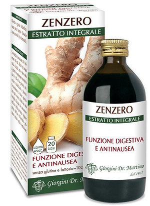 ZENZERO ESTRATTO INTEGRALE 200 ML - Farmacia Murachelli Di Putelli dr. Giovanni