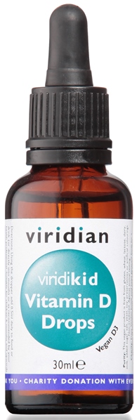 VIRIDIAN VIRIDIKID VITAMIN D3 400UI GOCCE 30ML - Farmacia Murachelli Di Putelli dr. Giovanni