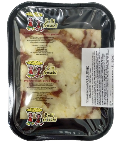 PIZZA MOZZARELLA SENZA LATTOSIO 150 G - Farmacia Murachelli Di Putelli dr. Giovanni