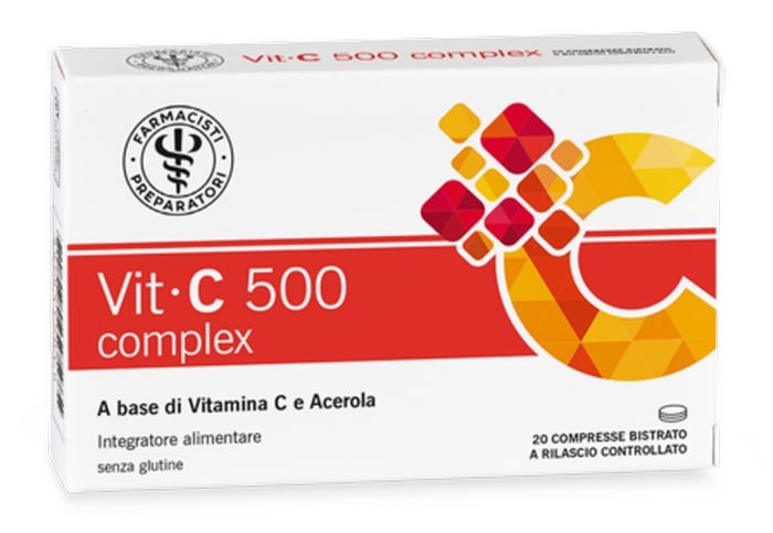 LFP VIT-C 500 COMPLEX 20 COMPRESSE - Farmacia Murachelli Di Putelli dr. Giovanni