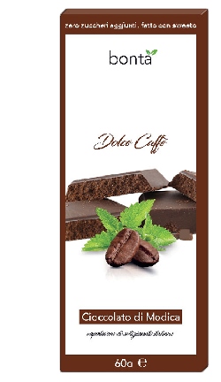CIOCCOLATO DI MODICA AL CAFFE' SENZA ZUCCHERI AGGIUNTI 60 G - Farmacia Murachelli Di Putelli dr. Giovanni