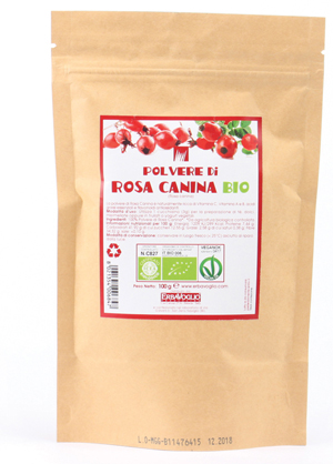 ROSA CANINA POLVERE BIO 100 G - Farmacia Murachelli Di Putelli dr. Giovanni