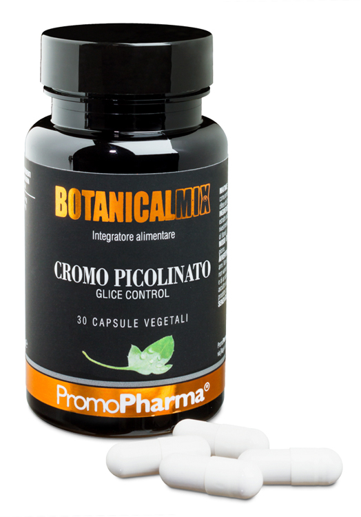 CROMO PICOLINATO GLICE CONTROL BOTANICAL MIX 30 CAPSULE - Farmacia Murachelli Di Putelli dr. Giovanni