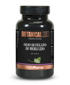 OLIO DI FEGATO DI MERLUZZO BOTANICAL MIX 60 PERLE - Farmacia Murachelli Di Putelli dr. Giovanni
