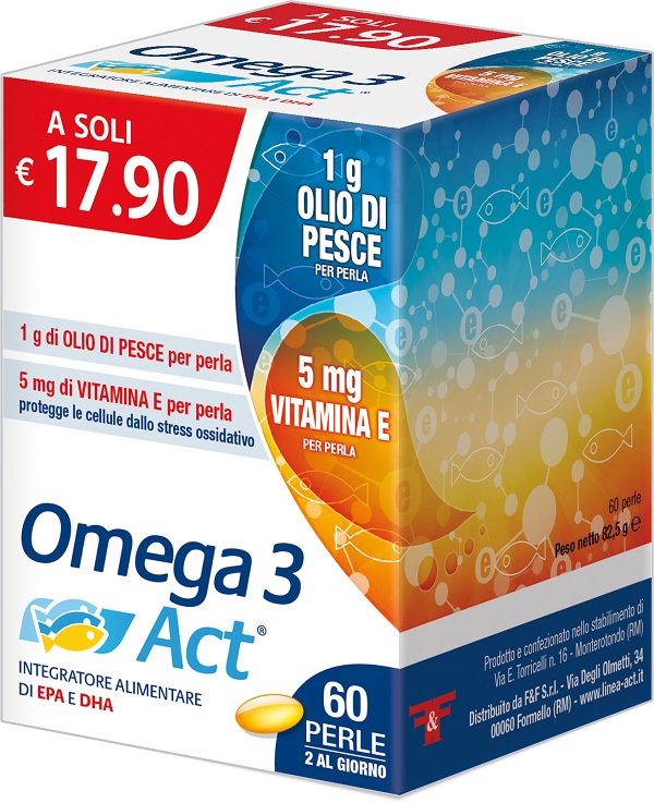 OMEGA 3 ACT 1G 60 PERLE - Farmacia Murachelli Di Putelli dr. Giovanni