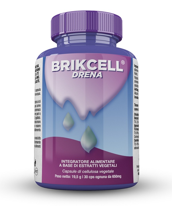 BRIKCELL DRENA 30 CAPSULE - Farmacia Murachelli Di Putelli dr. Giovanni