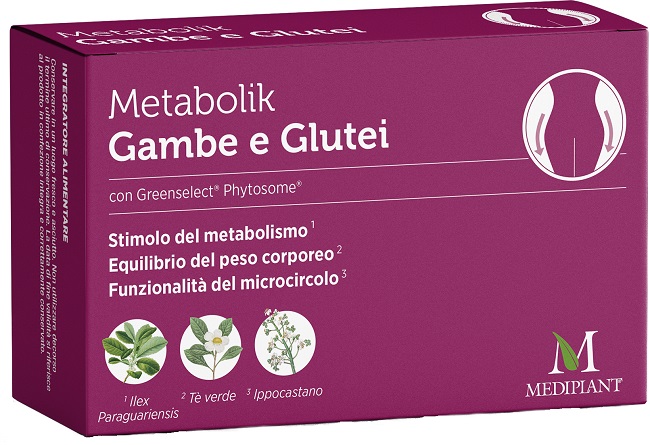 TORNA IN FORMA METABOLIK GAMBE E GLUTEI 30 CAPSULE - Farmacia Murachelli Di Putelli dr. Giovanni