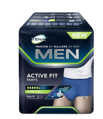 PULL UP UOMO TENA MEN PANTS ACTIVE FIT M 9 PEZZI - Farmacia Murachelli Di Putelli dr. Giovanni
