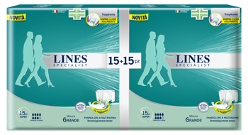 PANNOLONE A MUTANDA LINES SPECIALIST SUPER LARGE 30 PEZZI - Farmacia Murachelli Di Putelli dr. Giovanni