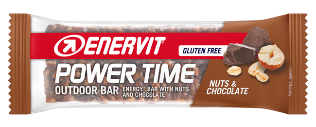 ENERVIT POWER TIME BARRETTA SENZA GLUTINE AL CIOCCOLATO 1 PEZZO - Farmacia Murachelli Di Putelli dr. Giovanni