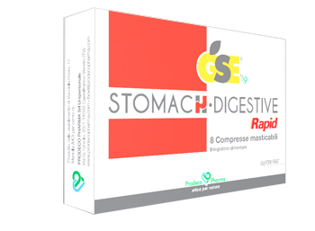 GSE STOMACH DIGESTIVE RAPID 8 COMPRESSE - Farmacia Murachelli Di Putelli dr. Giovanni