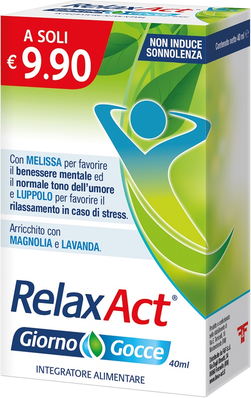 RELAX ACT GIORNO GOCCE 40 ML - Farmacia Murachelli Di Putelli dr. Giovanni
