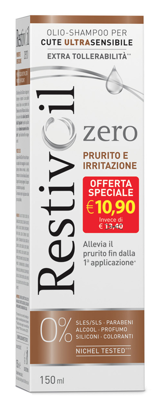 RESTIVOIL ZERO PRURITO E IRRITAZIONE OFFERTA SPECIALE 150 ML - Farmacia Murachelli Di Putelli dr. Giovanni