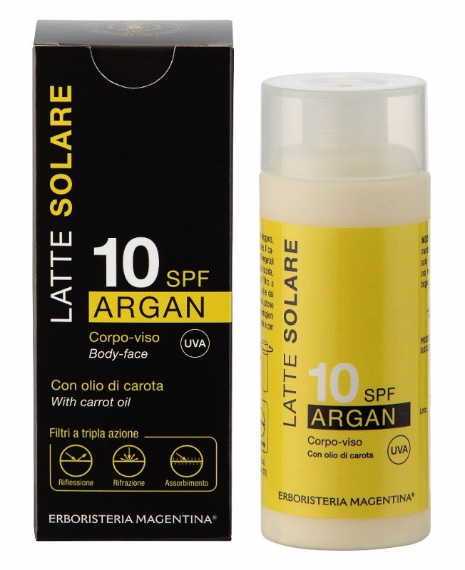 SOLARE ARGAN 10SPF 125 ML LATTE - Farmacia Murachelli Di Putelli dr. Giovanni