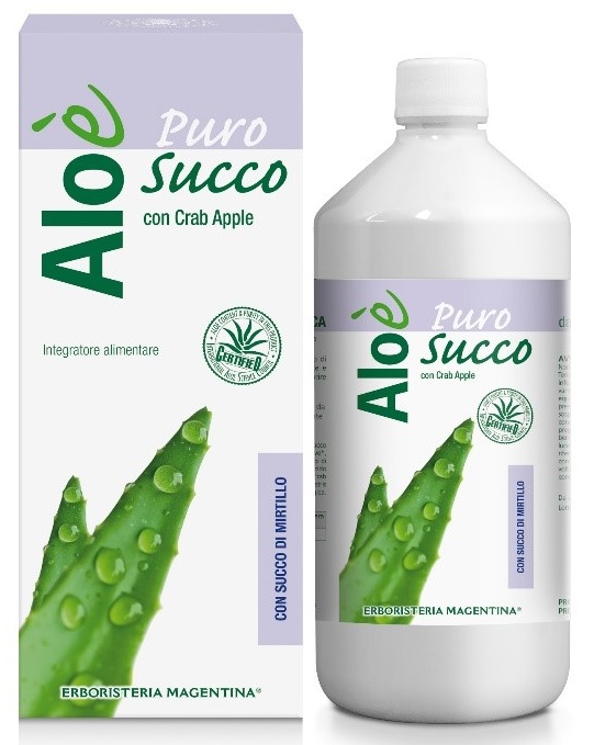 ALOE' ALOE VERA BIO + MIRTILLO 1 LITRO - Farmacia Murachelli Di Putelli dr. Giovanni