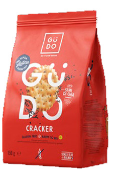 GUDO CRACKER CON SEMI DI CHIA 150 G - Farmacia Murachelli Di Putelli dr. Giovanni