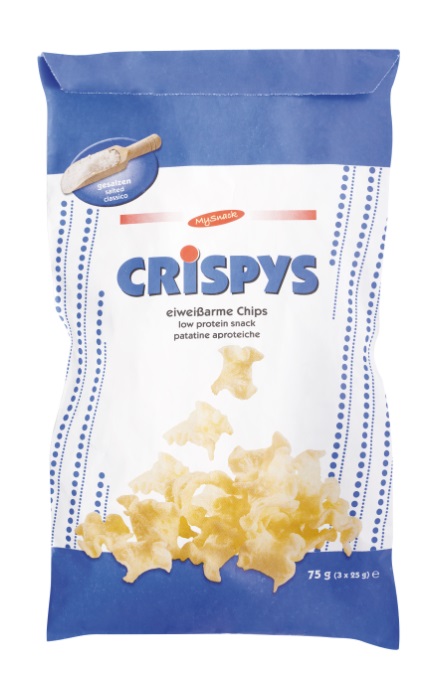 MY SNACK CRISPYS SFOGLIE DI PATATE 3 BUSTE DA 25 G - Farmacia Murachelli Di Putelli dr. Giovanni