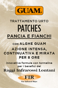 GUAM PATCHES TRATTAMENTO URTO PANCIA E FIANCHI 8 PEZZI - Farmacia Murachelli Di Putelli dr. Giovanni