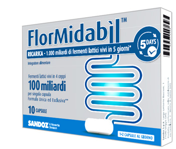 FLORMIDABIL RICARICA 10 CAPSULE - Farmacia Murachelli Di Putelli dr. Giovanni