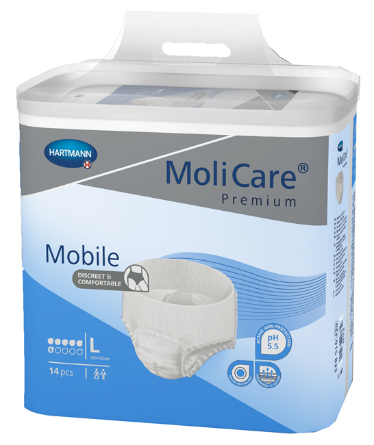 PANNOLINO PULL UP GIORNO MOLICARE MOBILE 6 GOCCE L 14 PEZZI CON IVA AL 22% - Farmacia Murachelli Di Putelli dr. Giovanni