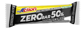 PROACTION ZERO BAR 50% CREMA DI NOCCIOLE 60 G - Farmacia Murachelli Di Putelli dr. Giovanni