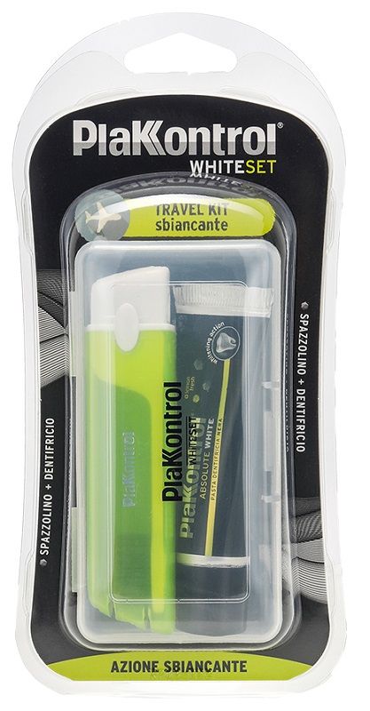 PLAKKONTROL WHITE SET TRAVEL KIT - Farmacia Murachelli Di Putelli dr. Giovanni