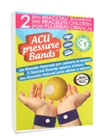 BRACCIALE ACU PRESSURE BAND BAMBINI 2 PEZZI - Farmacia Murachelli Di Putelli dr. Giovanni