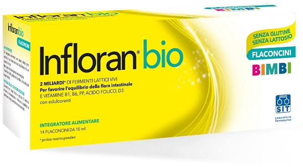INFLORAN BIO BIMBI 14 FLACONCINI - Farmacia Murachelli Di Putelli dr. Giovanni