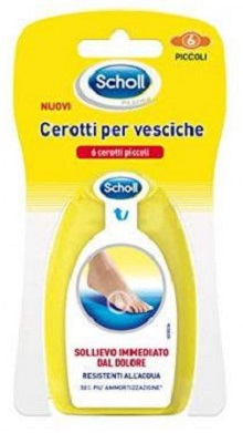 SCHOLL CEROTTI PER VESCICHE PICCOLI 6 PEZZI - Farmacia Murachelli Di Putelli dr. Giovanni