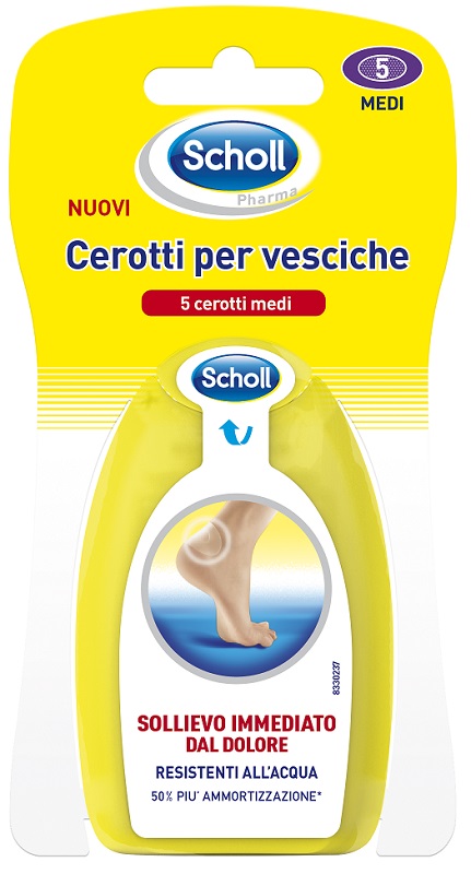 SCHOLL CEROTTI PER VESCICHE MEDIO DITA DEI PIEDI 6 PEZZI - Farmacia Murachelli Di Putelli dr. Giovanni