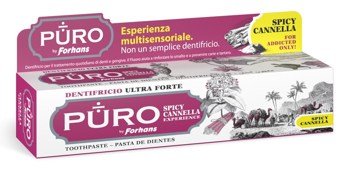 PURO DENTIFRICIO SPICY CANNELLA 75 ML - Farmacia Murachelli Di Putelli dr. Giovanni