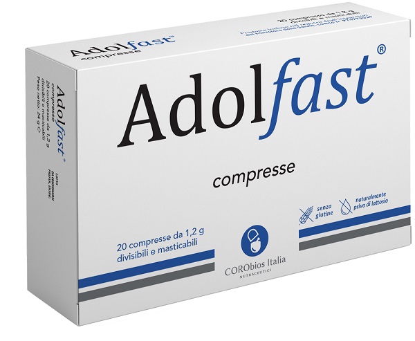 ADOLFAST 20 COMPRESSE MASTICABILI IN BLISTER - Farmacia Murachelli Di Putelli dr. Giovanni