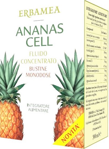 ANANAS CELL FLUIDO CONCENTRATO 15 BUSTINE 20 ML - Farmacia Murachelli Di Putelli dr. Giovanni