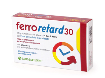 FERRO RETARD 30 COMPRESSE - Farmacia Murachelli Di Putelli dr. Giovanni