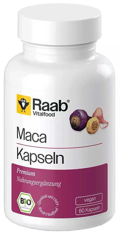 RAAB MACA IN CAPSULE 40 G - Farmacia Murachelli Di Putelli dr. Giovanni
