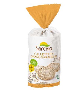 SARCHIO GALLETTE DI GRANO SARACENO 100 G - Farmacia Murachelli Di Putelli dr. Giovanni