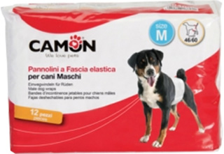 PANNOLINI A FASCIA CANI MASCHI MISURA 1 12 PEZZI - Farmacia Murachelli Di Putelli dr. Giovanni