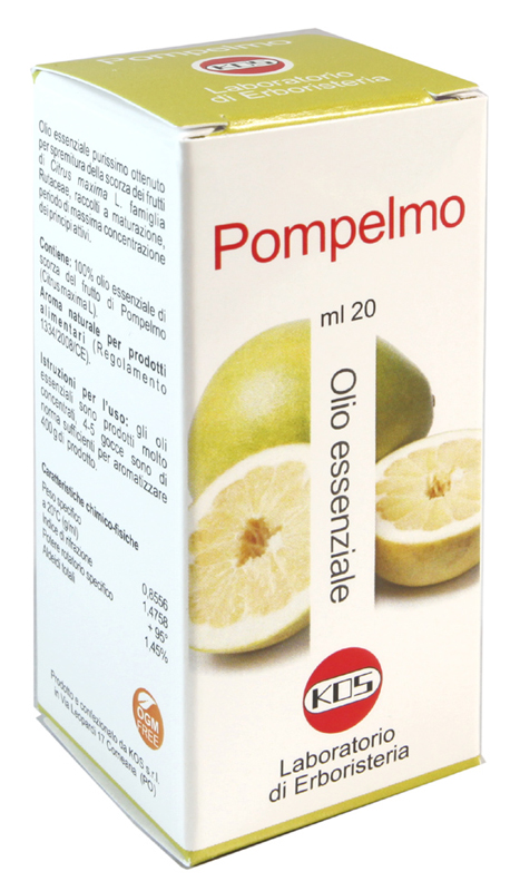 POMPELMO OLIO ESSENZIALE AROMA NATURALE PER PRODOTTO ALIMENTARE 20 ML - Farmacia Murachelli Di Putelli dr. Giovanni